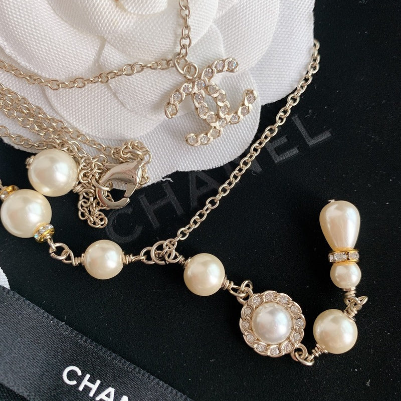 CHN43 Classic brand gold-plated women necklace  6582791143560  Jewelry