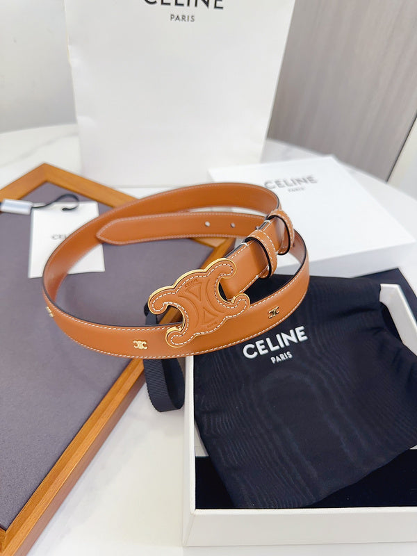 CEBL7 Real leather 2.5CM 95-110CM Belt with all packing