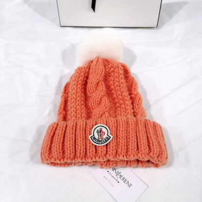 PMOH4    New children's small Fried Dough Twists hair ball hat