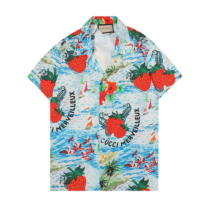 GUC208 Summer men's short sleeve shirt