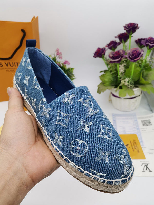 OLS34 Leather Women 35-42 Shoes Fisherman's shoes With box