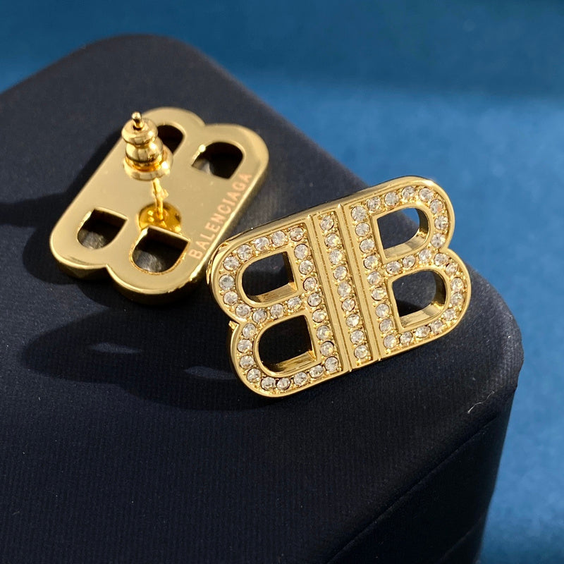 BAE3 Fashion New Style Earring Jewelry Brass Material Gold-Plating 2.4CMX1.7CM  Jewelry