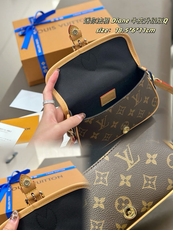 MLP06  Women's new fashion 18.5*6*11cm mini baguette bag
