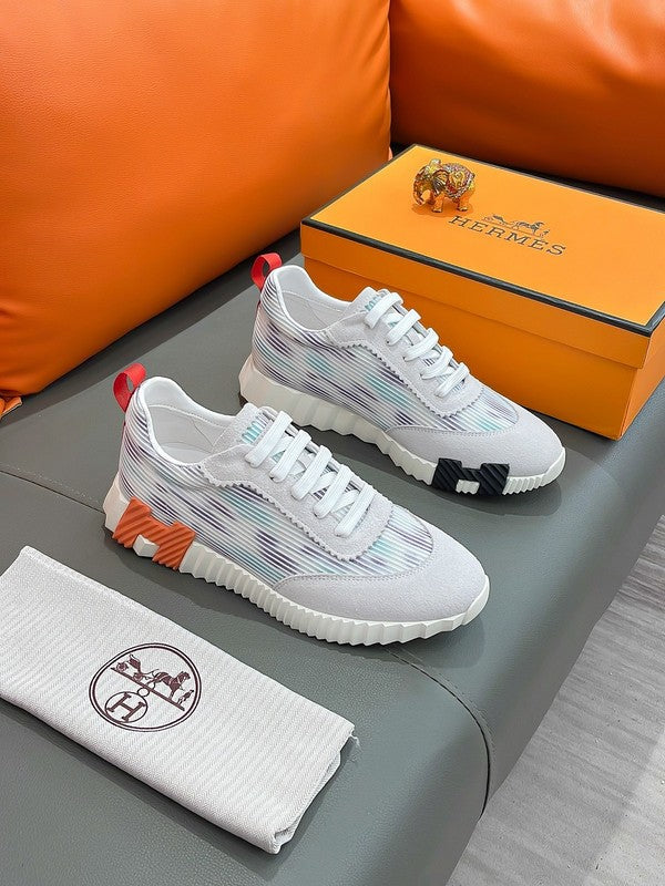 BMHS0 Leather Shoes Women35-41 Man 40-44 with box