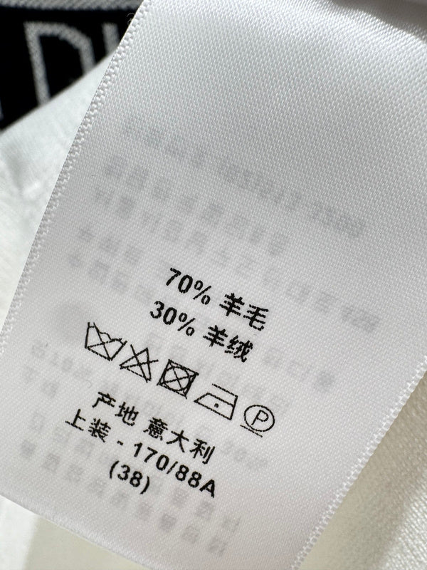 DIC114 Women's star letter lapel knitted vest clothing