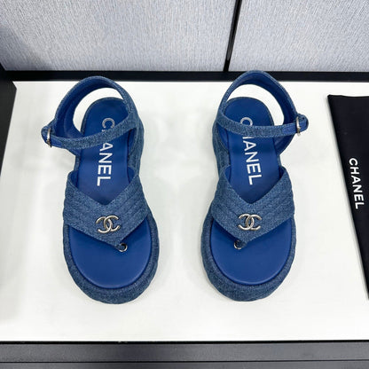 MBCS16 Leather Slippers Size 35-40 Shoes with Box