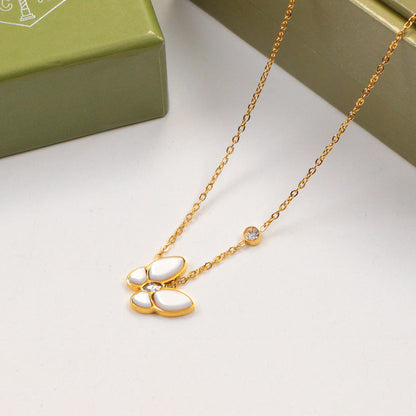 VAN25 Necklace 316L steel plating gold Jewelry