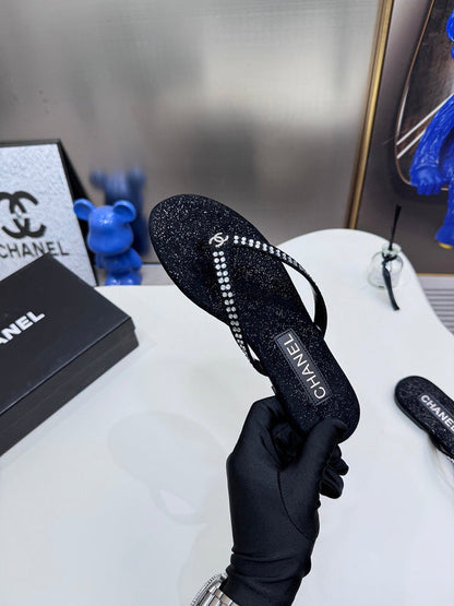 MBCS4 Leather Slippers Size 35-42 Shoes with Box