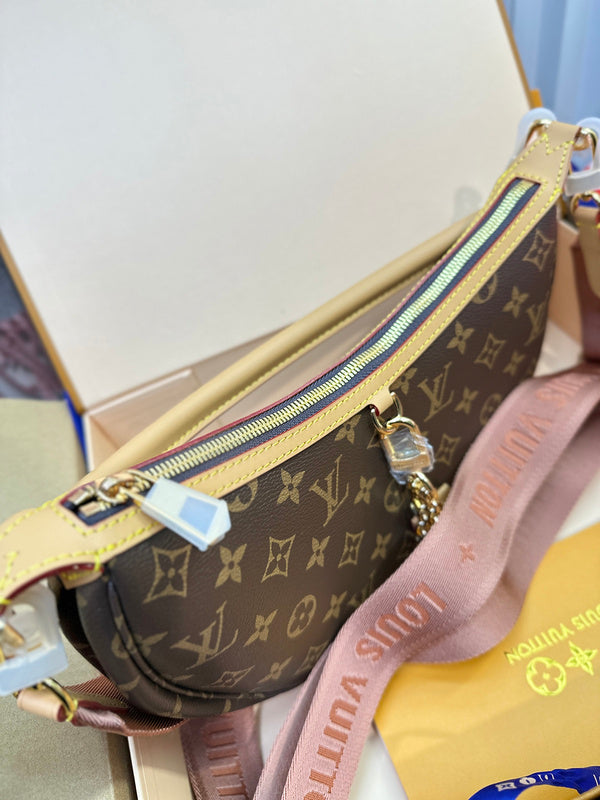 MLP01   Women's new fashion 22x9x33cm moon bag