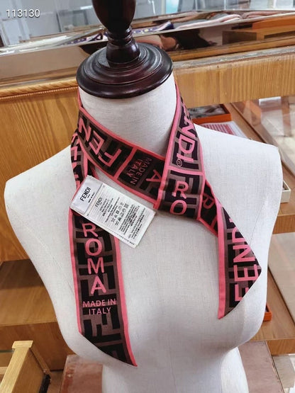 XFC10 silk satin 8-120CM scarf