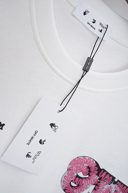 OFFC35   Men's and women's summer short-sleeved T-shirt clothes