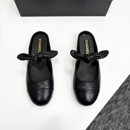 MBCS11 Leather Slippers Size 35-40 Shoes with Box