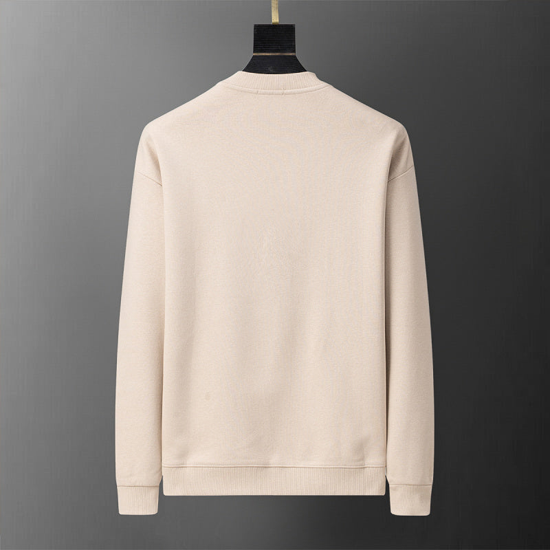 MOC035 New men's autumn and winter double-sided cotton new pullover hoodie clothing