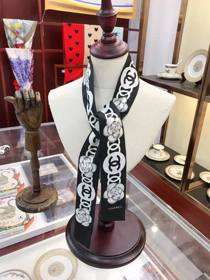 XCC15 silk satin 8-120CM scarf