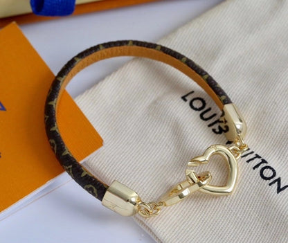 LVB120  Presbyopia leather love bracelet, unique features   Jewelry