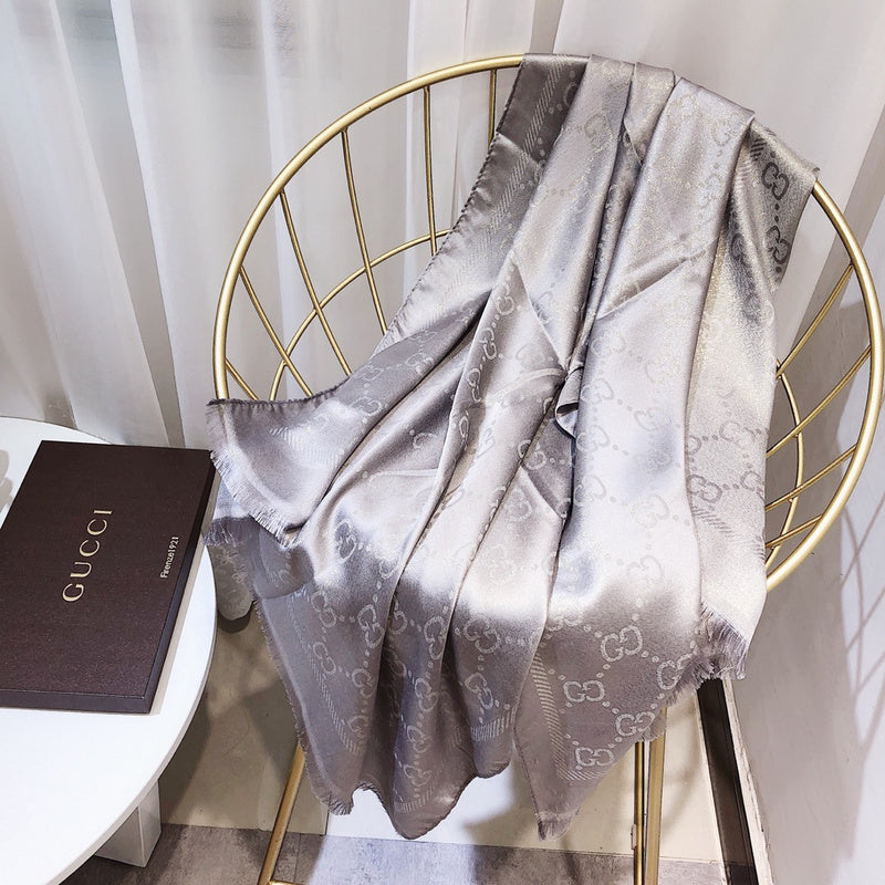 XGC19 Silk satin 70-180CM Scarf