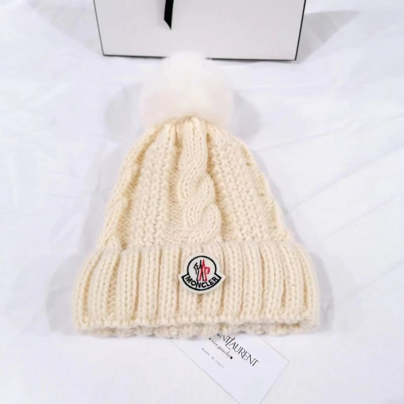 PMOH4    New children's small Fried Dough Twists hair ball hat