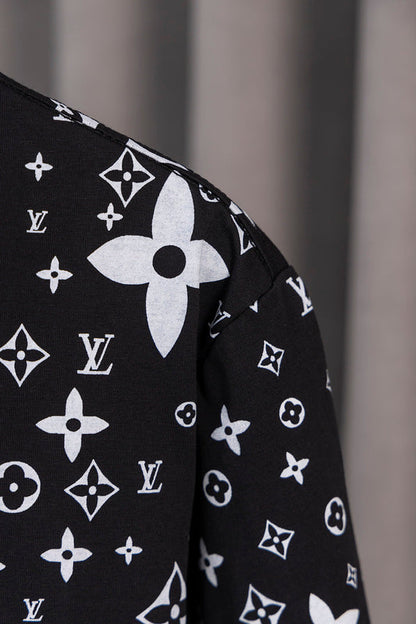 LVC009   Men's and women's summer short-sleeved T-shirt clothes