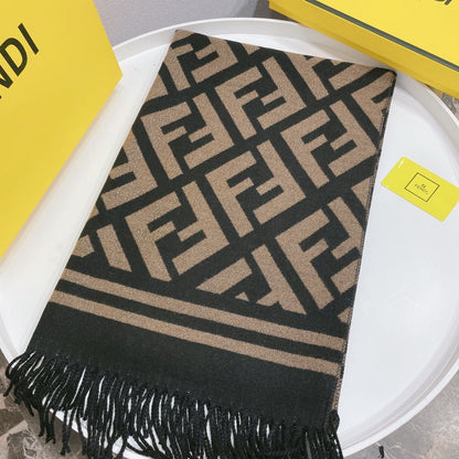 XFC12 cashmere blend 70-180CM Scarf Can choose box