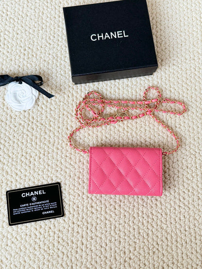 LCP02 Wallet Bag 13.1-7.5-2.1CM Leather bags with box