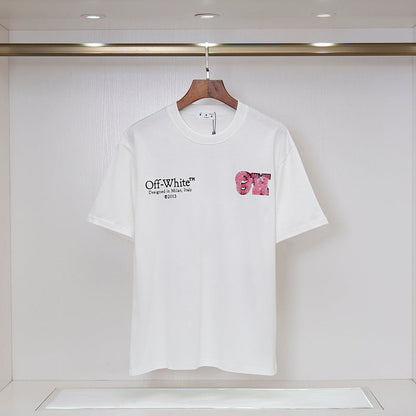 OFFC35   Men's and women's summer short-sleeved T-shirt clothes