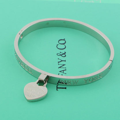 TB16 Bracelet 316L steel plating gold Bangle Jewelry