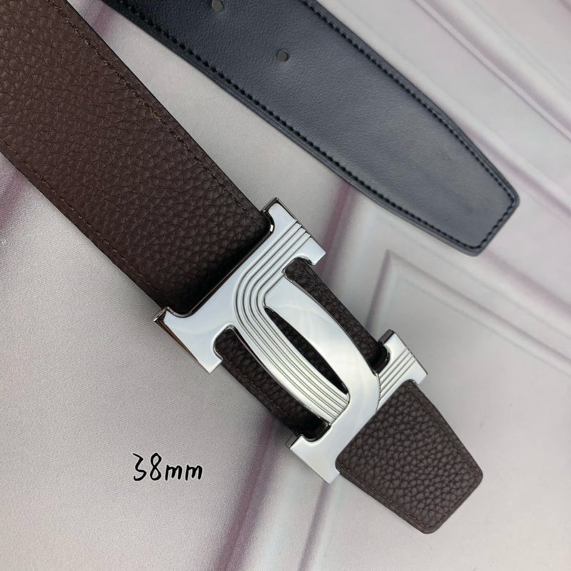 HBL5 Real leather 3.8CM 95-125CM Belt with all packing