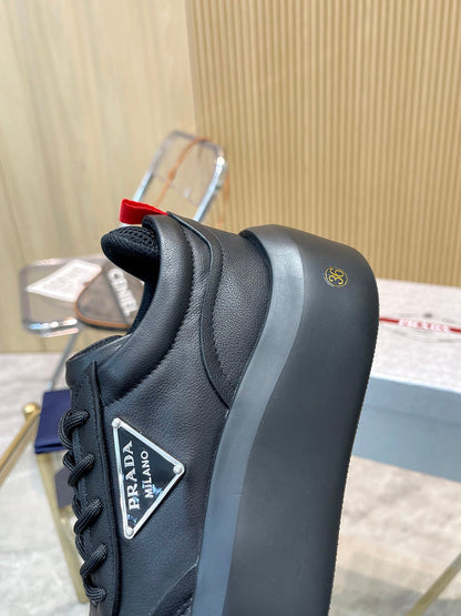 OPS4 Leather Shoes Women35-41 man40-45 with box