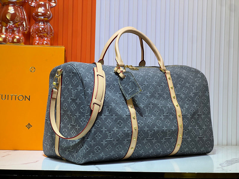 LLP187 Leather Bag 50-29-22CM Travel   for women and men Bags