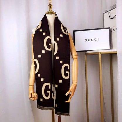 XGC11 cashmere blend 65-190CM Scarf