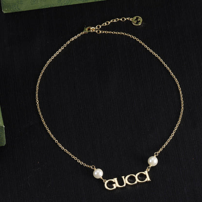 GN34 Necklace 316L steel plating gold Jewelry