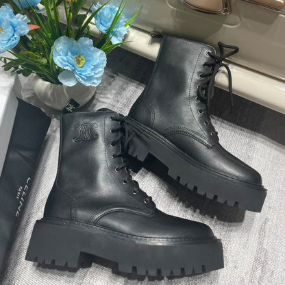 MCS12 Leather Women 35-40 shoes with box