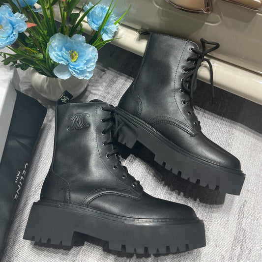 MCS12 Leather Women 35-40 shoes with box