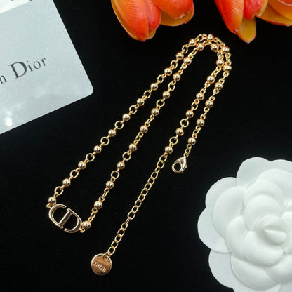 DN3  Necklace 316L steel plating rose gold Jewelry