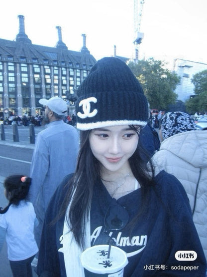 CHH73  New autumn and winter trendy woolen hat and woolen hat