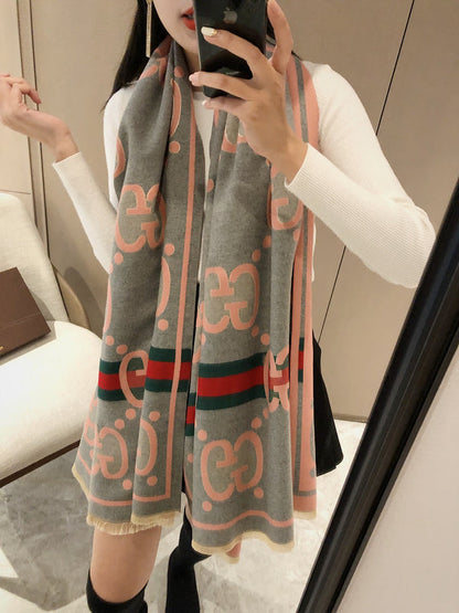 GSC6 cashmere blend 65-180CM Scarf Can choose Box