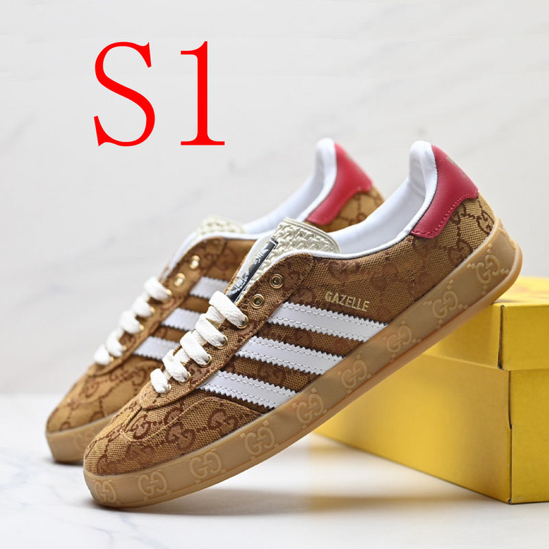 BAS42 Leather Shoes 36-45 with box