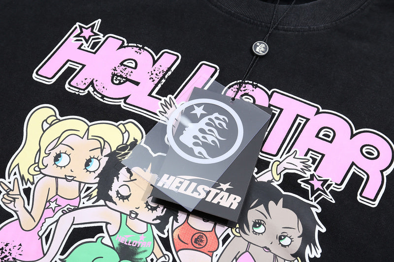 HEC5  Men's and women's summer short-sleeved T-shirt clothes