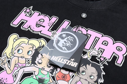 HEC5  Men's and women's summer short-sleeved T-shirt clothes