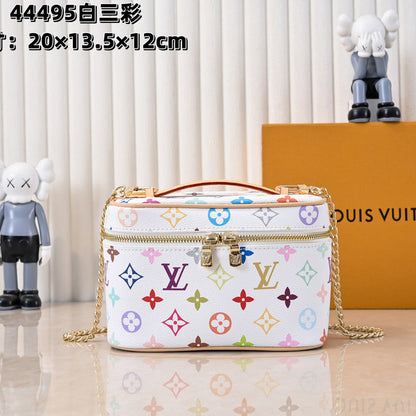 LLP035 Leather Bag 20-13.5-12CM 14-10.2-8.5CM Shoulder Bags