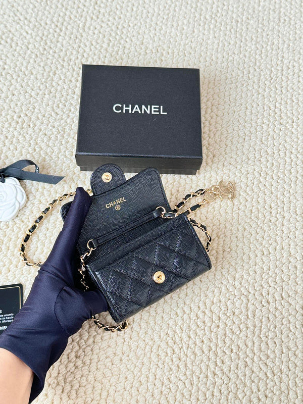 LCP02 Wallet Bag 13.1-7.5-2.1CM Leather bags with box