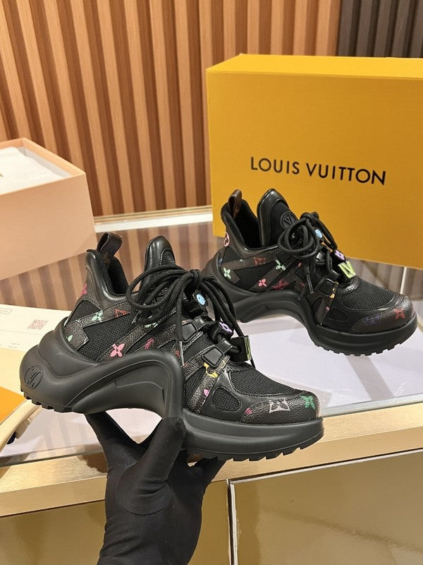 OLS37 Leather Women 5.5CM Shoes 35-41 with box