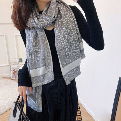 XDC9 Cashmere blend 65-180CM Scarf