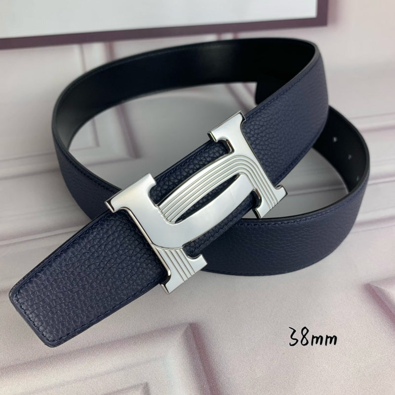 HBL5 Real leather 3.8CM 95-125CM Belt with all packing