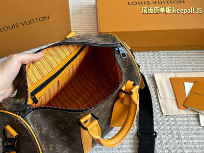 MLP28 Leather Bag 35-21CM Travel  for women and men  Bags