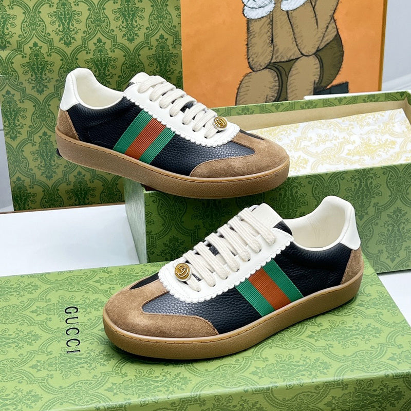 OGS39 Leather Women 35-42 And Men 40-46 Shoes With box