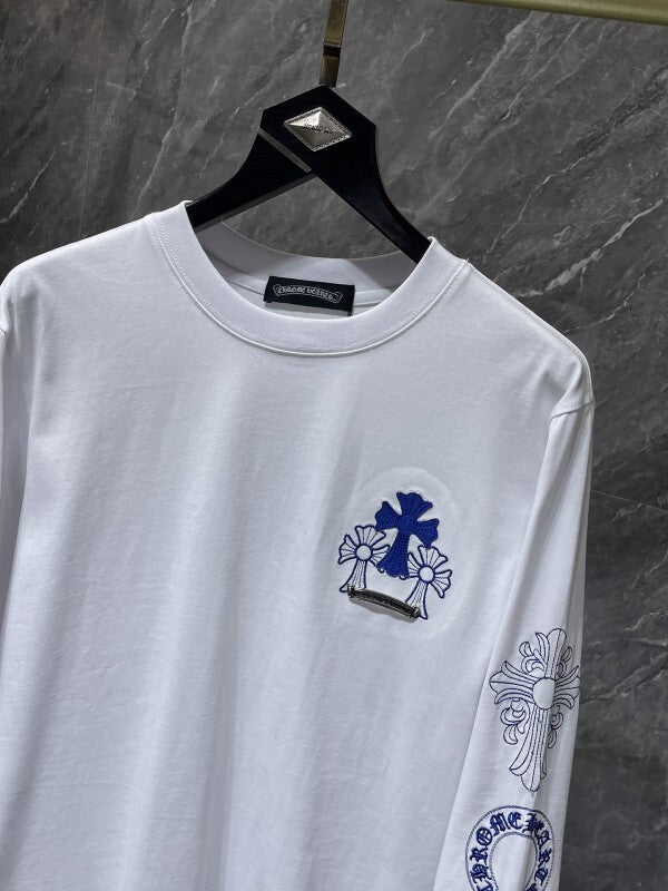 KLC20 New men's and women's pure cotton long sleeved casual clothes