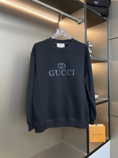 GUC097   New men's and women's round neck long sleeved sweatshirt casual clothes