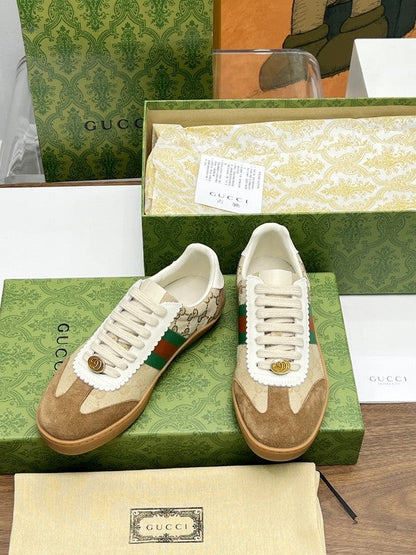 OGS41 Leather Women 35-42 And Men 40-46 Shoes With box