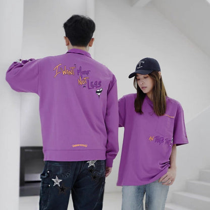 KLC18 New style men's and women's pure cotton long sleeved clothes